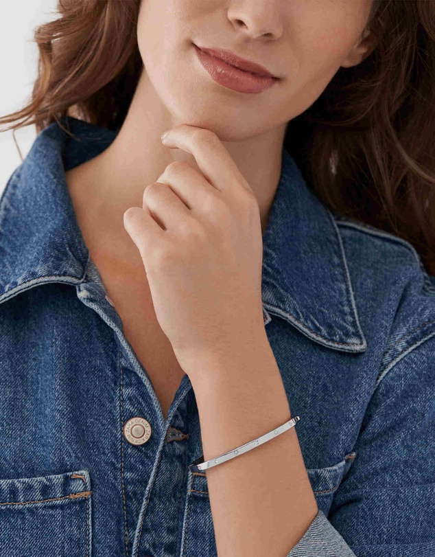 Fossil - Sadie Silver-Tone Bracelet