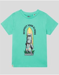 Boardies - Boardies Island Elders Kids T-Shirt