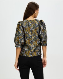 Grace Willow - Rei Jacquard Blouse