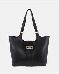 Milleni - Milleni Ladies Vegan Leather Fashion Caryall Tote Bag