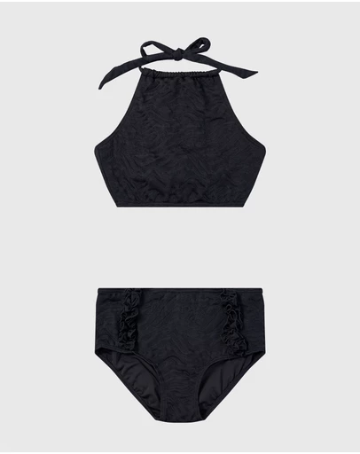 Aqua Blu Kids - Stepping Stones Halter Neck Bikini Set - Teens