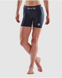 SKINS - SKINS Compression Women's Series-1 Activewear Shorts Navy Blue