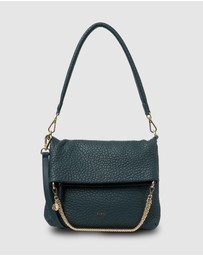 SABEN - Daria Shoulder Bag Hunter Green Bubble