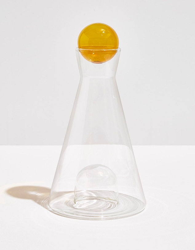 Fazeek - Vice Versa Carafe - Clear and Amber