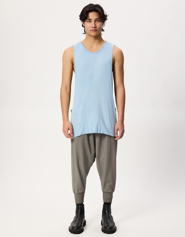 Surrounded By Ghosts - The Titanium Rib Knit Muscle T-Shirt