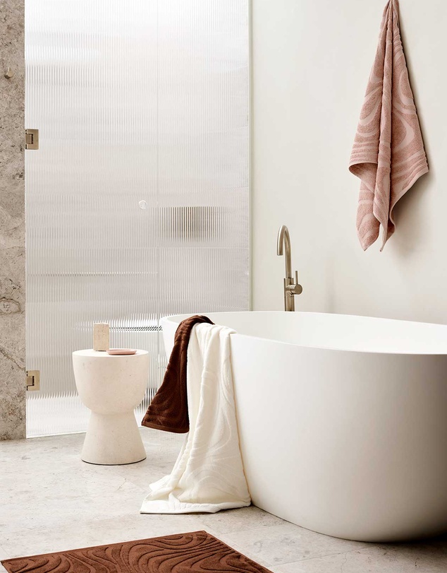 Aura Home - Wave Bath Towel Range
