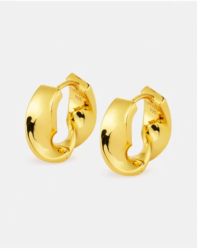 Oroton - Ribbon Twist Huggies