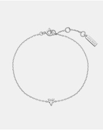 Ania Haie - Ania Haie Silver Sparkle Heart Bracelet