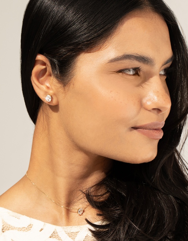 Mestige - Karolina Oval Set - 18K Gold Plated