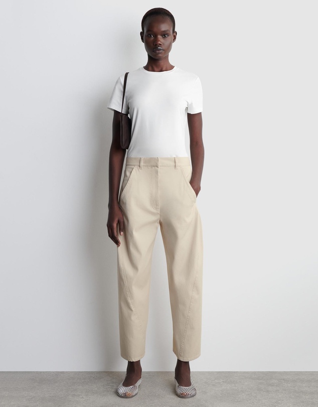 COS - Barrel-Leg Cotton Trousers