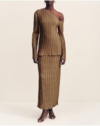Shona Joy - Leda Asymmetrical LS Top