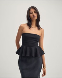 Oxford - Lucinda Strapless Top