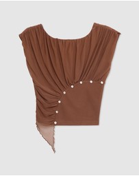 Laagam - Gemini Draped Top