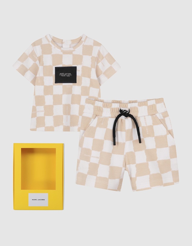 Marc Jacobs - Tee & Drawcord Shorts Set - Babies