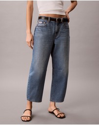 Calvin Klein Jeans - Cropped Barrel Jeans