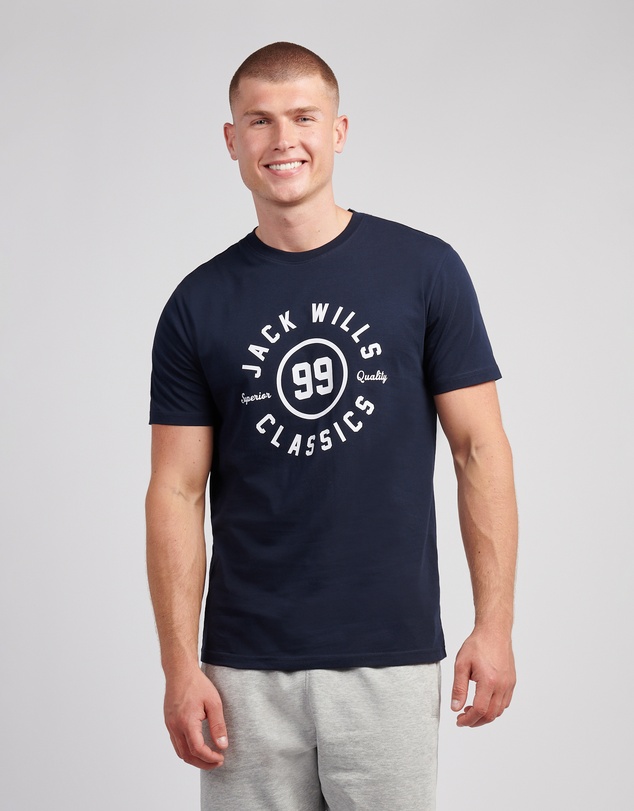 Jack Wills - Ringer Graphic T-Shirt