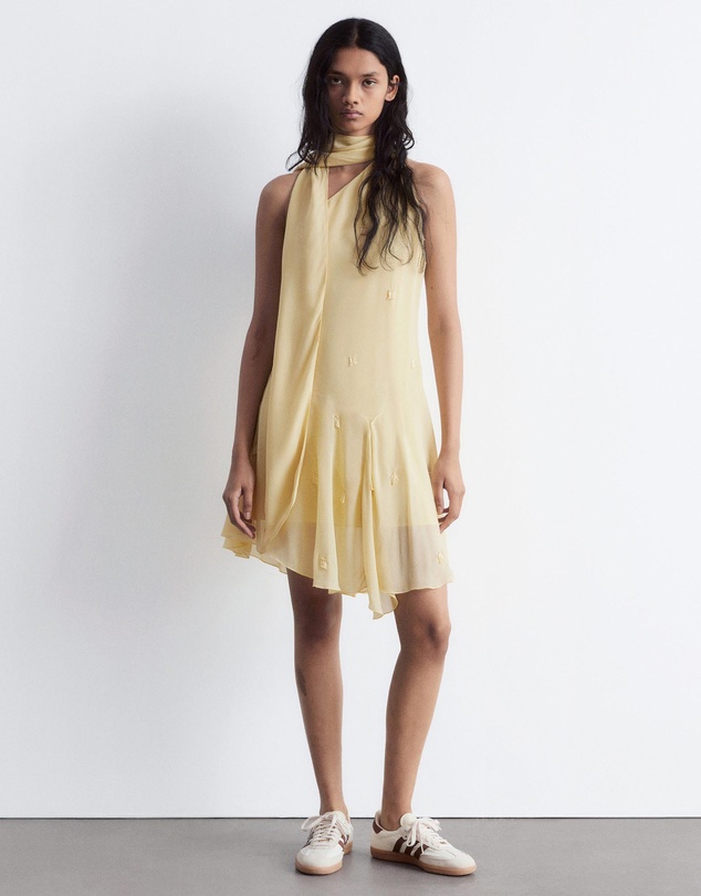 & Other Stories - One-Shoulder Mini Dress