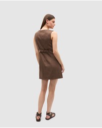 Seed Heritage - Linen Structured Shift Dress