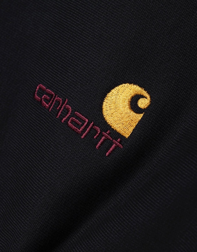 Carhartt WIP - Half Zip American Script Sweatshirt
