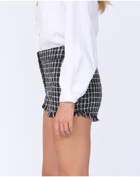 Amelius - Melissa Tweed Mini Shorts