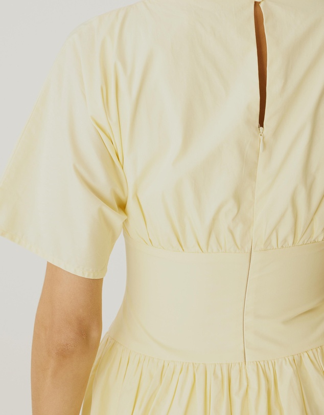 Atmos&Here - Nicky Cotton Poplin Mini Dress