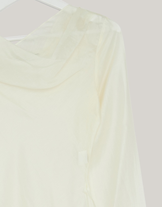 Revibe - Repaired Lover Layla LS Asymmetric Sheer Top - AU 6