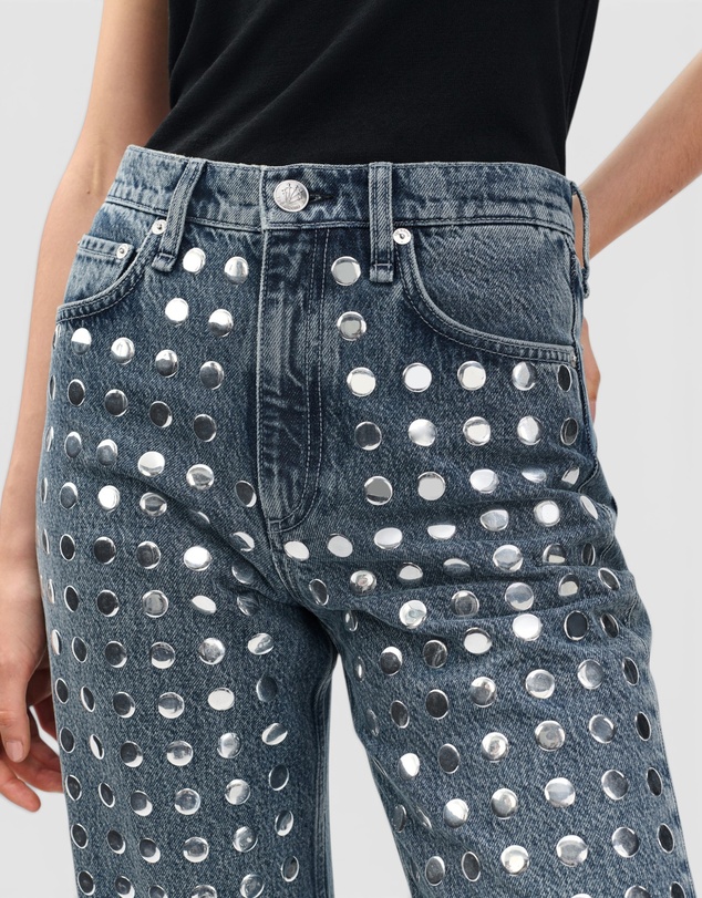 rag & bone - Shea Full Relaxed Straight Jeans