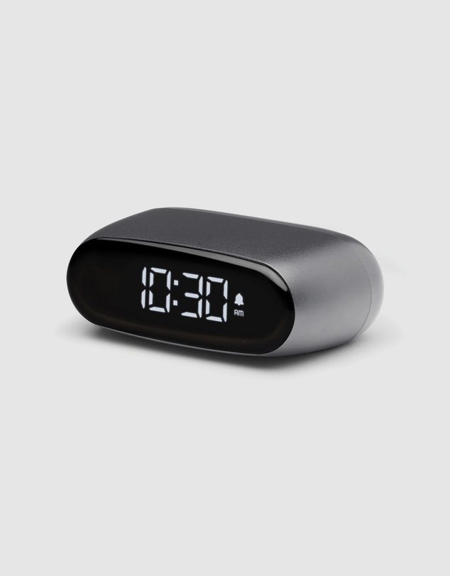 Lexon - Lexon Minut Mini Alarm Clock - Gunmetal