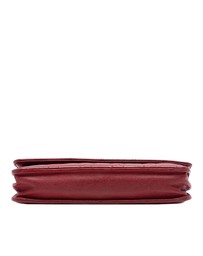 Pre-Loved by Azura Reborn - Pre-Loved CC Quilted Lambskin Wallet on Chain