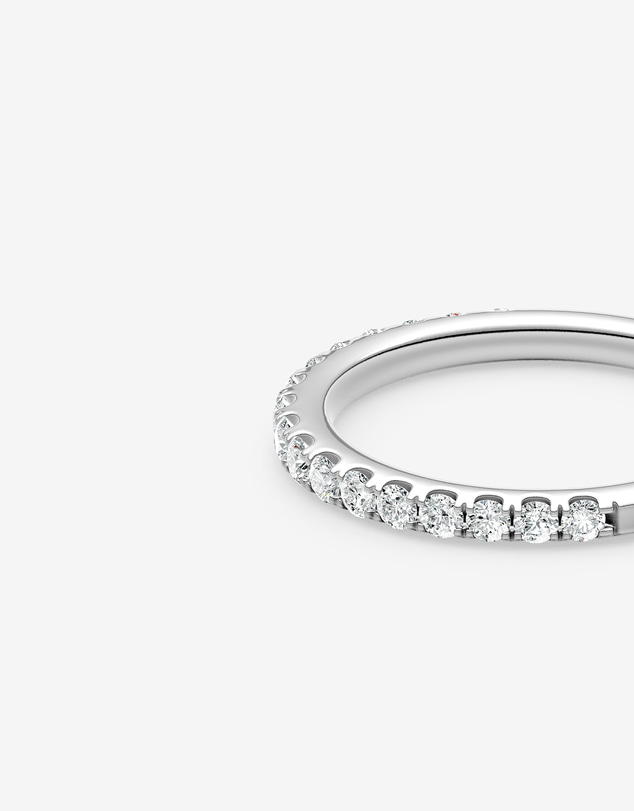 Michael Hill - Wedding Band with 0.50 Carat TW of Diamonds in 14kt White Gold