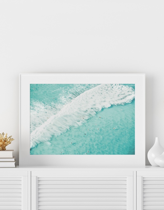 Olive et Oriel - Bondi Surf Art Print