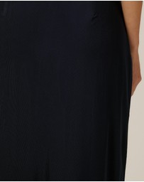 Tussah - Sleeveless Jersey Button Up Dress