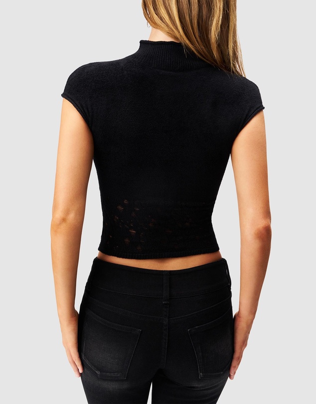 Guizio - Mock Neck Top