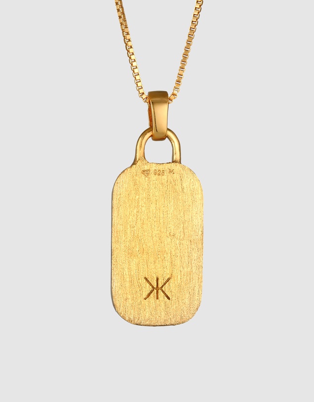 Kuzzoi - ICONIC EXCLUSIVE - Classic Box Chain Necklace in Gold-Plated 925 Sterling Silver