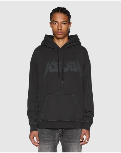 Ksubi - Electric Biggie Hoodie Old Black