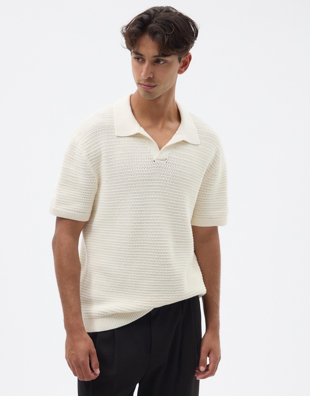 AERE - Resort Organic Cotton Knitted Polo