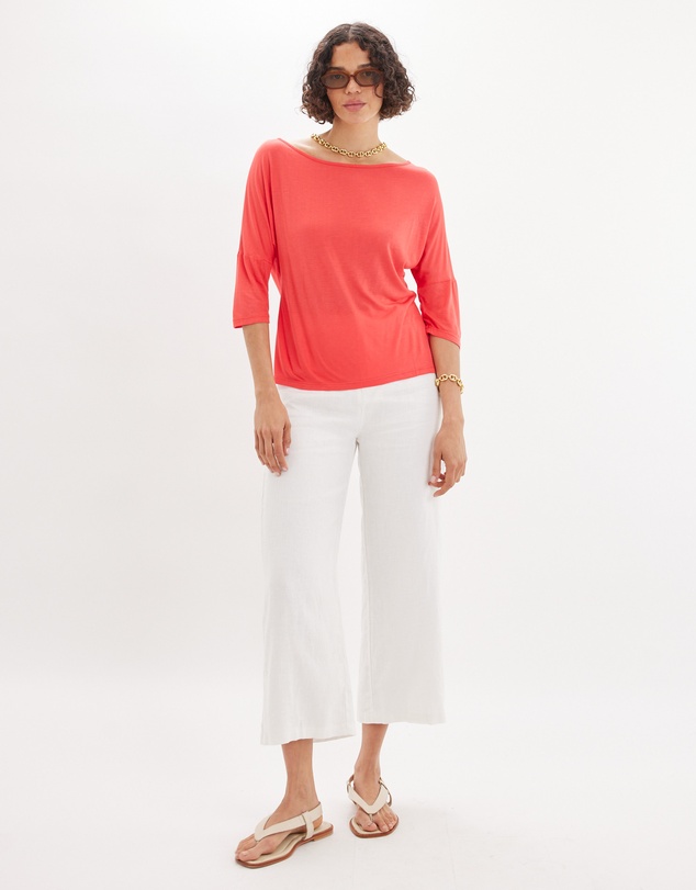 Amelius - Ottavia Three Quarter Batwing Tee