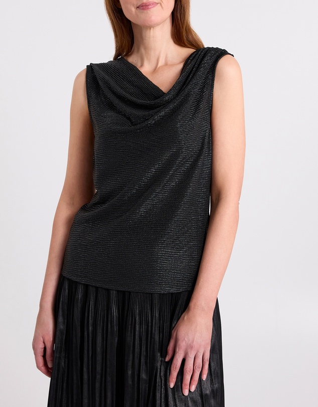 David Lawrence - Lexah Foil Jersey Top