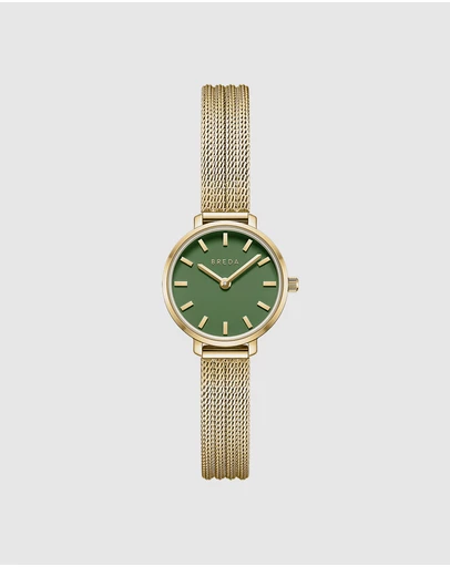 Breda - Beverly Tethered Gold and Metal Bracelet Watch, 25MM