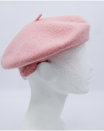 FORD MILLINERY - NIKKI Beret with veil