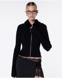 JGR & STN - Gia Zip Sweater