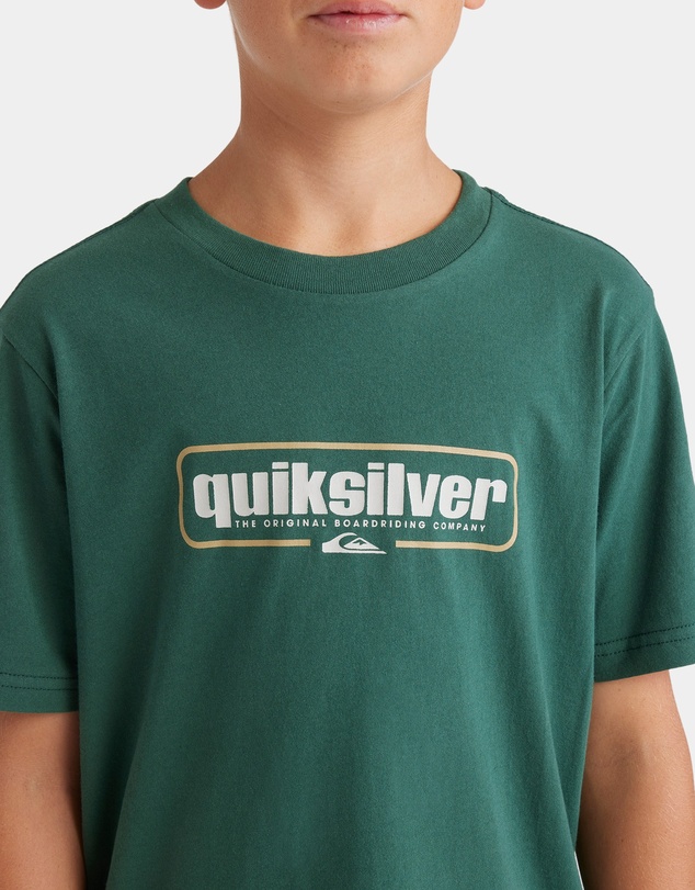 Quiksilver - Boys 8 to 16 Retro Box T-Shirt