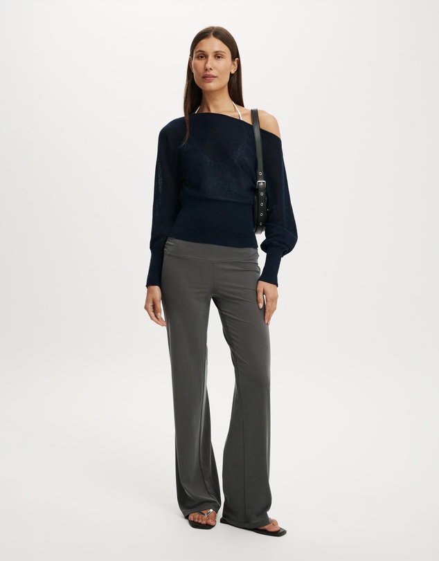 Cotton On - The Breezy LS Batwing Knit Top