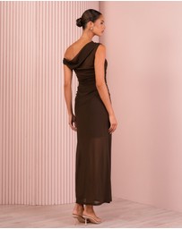 Azzurielle - Taylen One Shoulder Maxi Dress