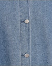 Petal & Pup - Novan Oversized Shacket - Denim