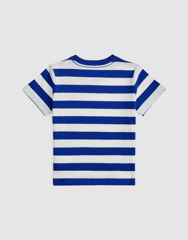 Polo Ralph Lauren - Crest Striped Cotton Tee - Babies