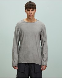 Surrounded By Ghosts - The Trona Cotton Long Sleeve Tail T-Shirt