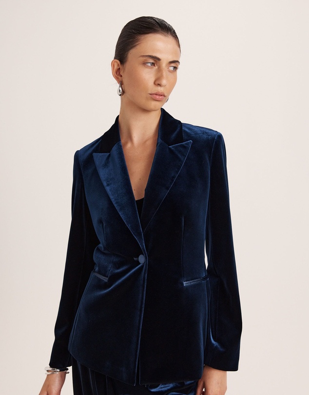 SABA - Lea Velvet Blazer