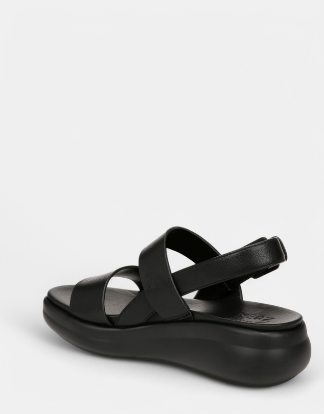 Naturalizer - Coast Sandal - Black Tumble