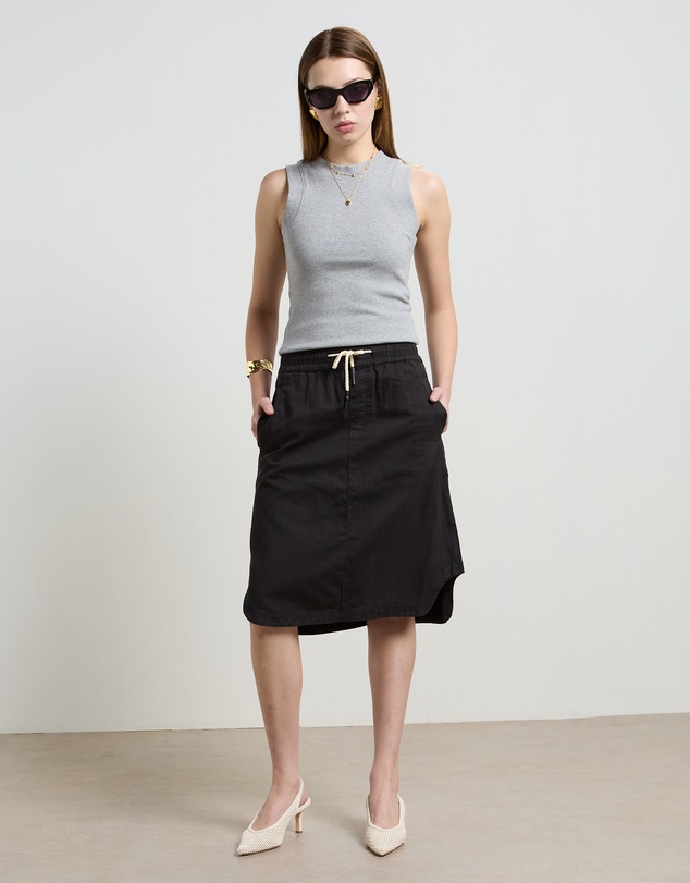 DRICOPER DENIM - Cecil Black Skirt